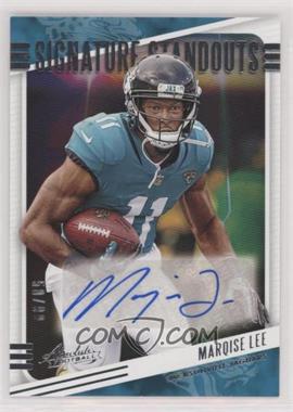 2020 Panini Absolute - Signature Standouts #SS-ML - Marqise Lee /99