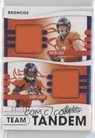 Drew Lock, Jerry Jeudy [EX to NM] #/199