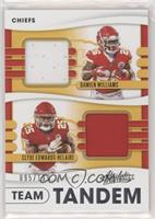 Damien Williams, Clyde Edwards-Helaire #/199