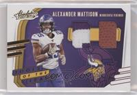 Alexander Mattison #/49