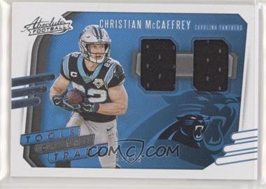 2020 Panini Absolute - Tools of the Trade Double Relics #TTD-36 - Christian McCaffrey /99