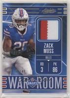 Zack Moss #/49