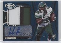 Freshman Fabric Mirror Signatures - La'Mical Perine #/15