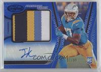 Freshman Fabric Mirror Signatures - Joshua Kelley #/99