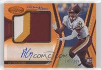 Freshman Fabric Mirror Signatures - Antonio Gibson #/349