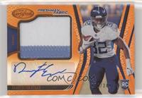 Freshman Fabric Mirror Signatures - Darrynton Evans #/349