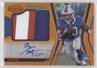 Freshman Fabric Mirror Signatures - Zack Moss #/349