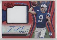 Freshman Fabric Mirror Signatures - Jacob Eason #/199