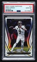 Drew Brees [PSA 10 GEM MT] #/450