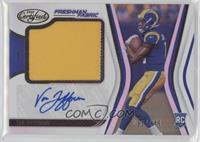 Freshman Fabric Mirror Signatures - Van Jefferson #/449