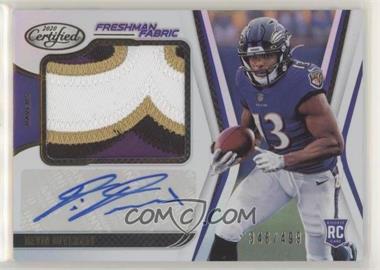 2020 Panini Certified - [Base] #233 - Freshman Fabric Mirror Signatures - Devin Duvernay /499