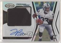 Freshman Fabric Mirror Signatures - Lynn Bowden Jr. #/499