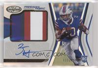 Freshman Fabric Mirror Signatures - Zack Moss #/499