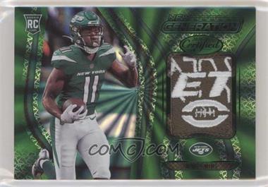2020 Panini Certified - New Generation Jerseys Mirror - 1st Off the Line Green #23 - Denzel Mims /5