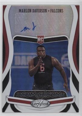 2020 Panini Certified - Rookie Signatures #RS-MD - Marlon Davidson /199