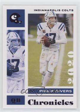 2020 Panini Chronicles - [Base] - Purple #43 - Philip Rivers /49