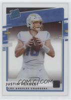 Justin Herbert [EX to NM]