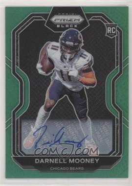 2020 Panini Chronicles - Prizm Black - Green Signatures #PB-22 - Darnell Mooney /49