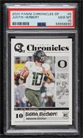 Justin Herbert [PSA 10 GEM MT]