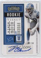 Rookie Ticket - Jeff Okudah #/30