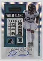 Rookie Ticket Variation - CJ Henderson