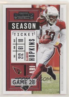 2020 Panini Contenders - [Base] #100 - DeAndre Hopkins