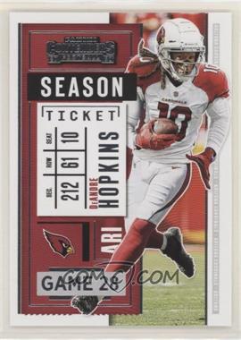 2020 Panini Contenders - [Base] #100 - DeAndre Hopkins