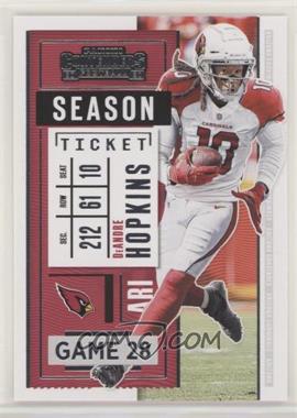 2020 Panini Contenders - [Base] #100 - DeAndre Hopkins