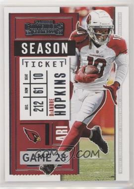 2020 Panini Contenders - [Base] #100 - DeAndre Hopkins