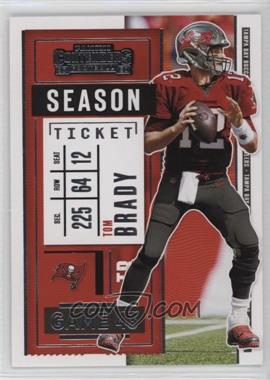 2020 Panini Contenders - [Base] #12 - Tom Brady [EX to NM]