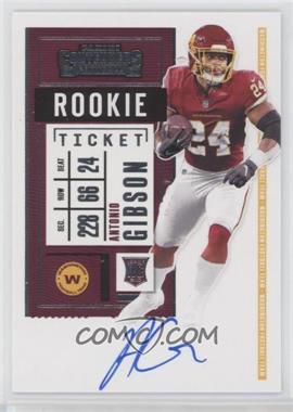 2020 Panini Contenders - [Base] #127.1 - RPS - Antonio Gibson