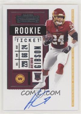 2020 Panini Contenders - [Base] #127.1 - RPS - Antonio Gibson