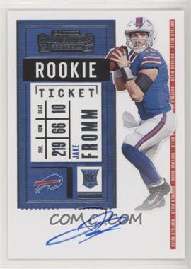 2020 Panini Contenders - [Base] #142.1 - RPS - Jake Fromm
