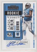 Rookie Ticket Variation - Derrick Brown