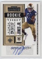 Rookie Ticket - Tony Jones Jr.