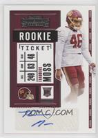 Rookie Ticket Variation - Thaddeus Moss #/73