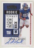 Rookie Ticket - Austin Mack