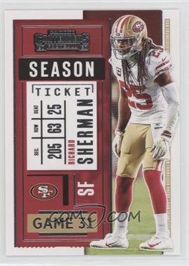 2020 Panini Contenders - [Base] #25 - Richard Sherman