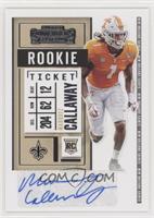 Rookie Ticket - Marquez Callaway