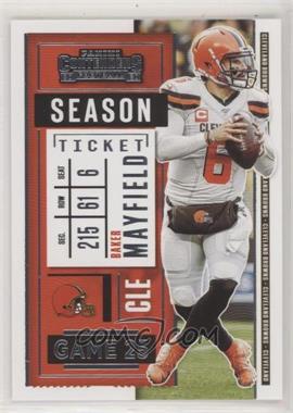 2020 Panini Contenders - [Base] #77 - Baker Mayfield