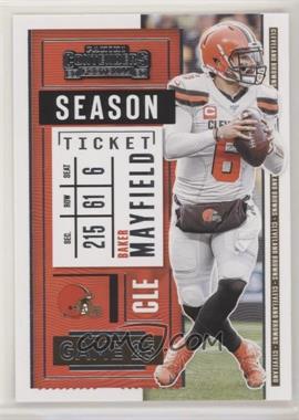 2020 Panini Contenders - [Base] #77 - Baker Mayfield