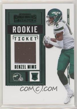 2020 Panini Contenders - Rookie Ticket Swatches Variation #RSV-DMI - Denzel Mims