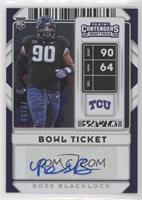 College Ticket Autographs - Ross Blacklock #79/99