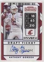 College Ticket Autographs - Anthony Gordon