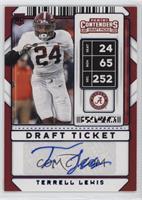 College Ticket Autographs - Terrell Lewis