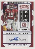 College Ticket Autographs - Xavier McKinney