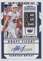 College Ticket Autographs - Harrison Bryant