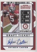 College Ticket Autographs - Shyheim Carter