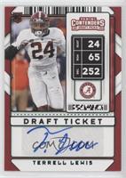 College Ticket Autographs - Terrell Lewis