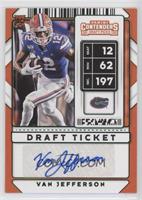 College Ticket Autographs - Van Jefferson